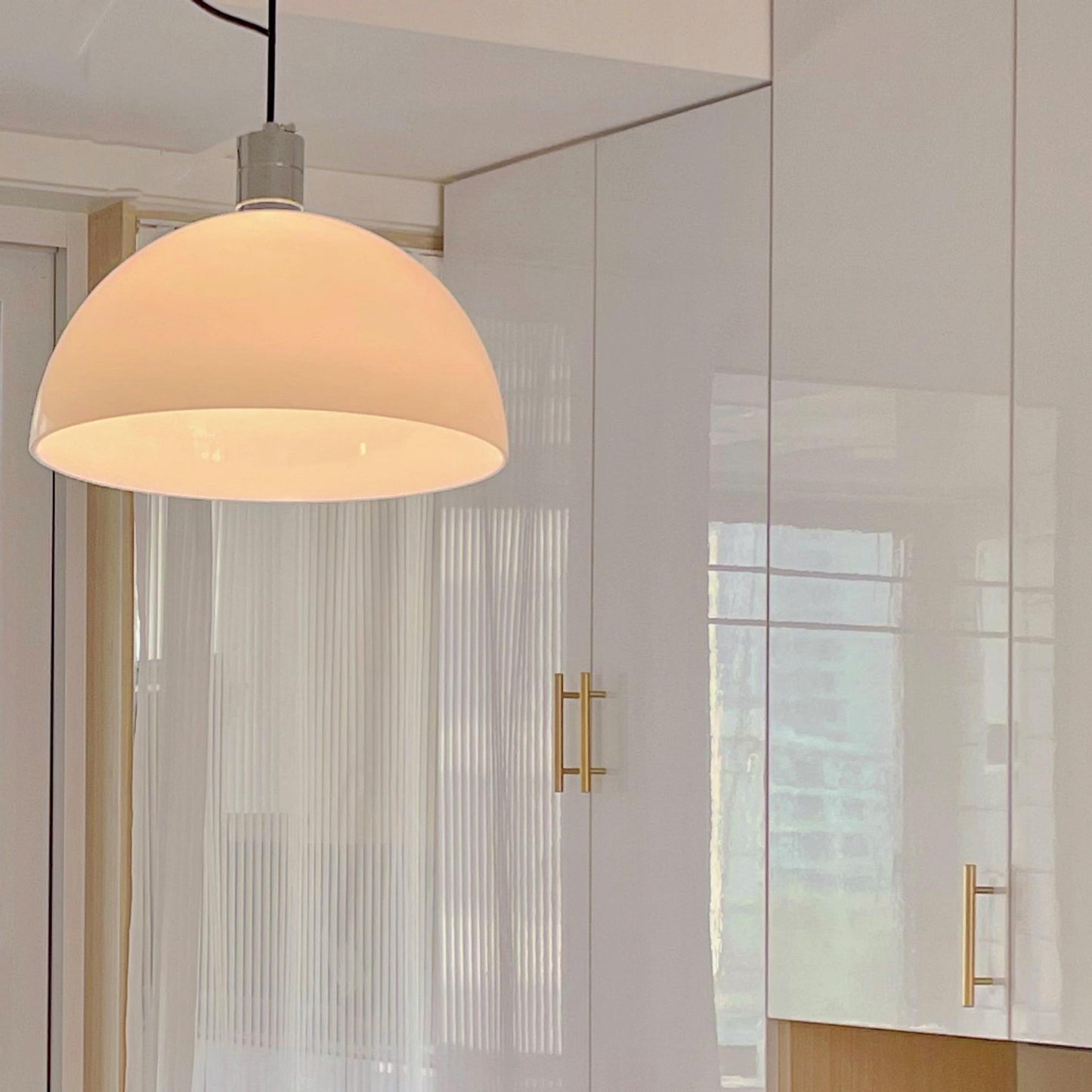 Nexa Pendant Light Vintage Bauhaus Metal Indoor Living Room