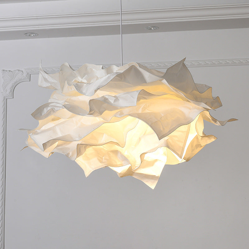Yono Ceiling Light Flower Modern Design Cotton Metal Study