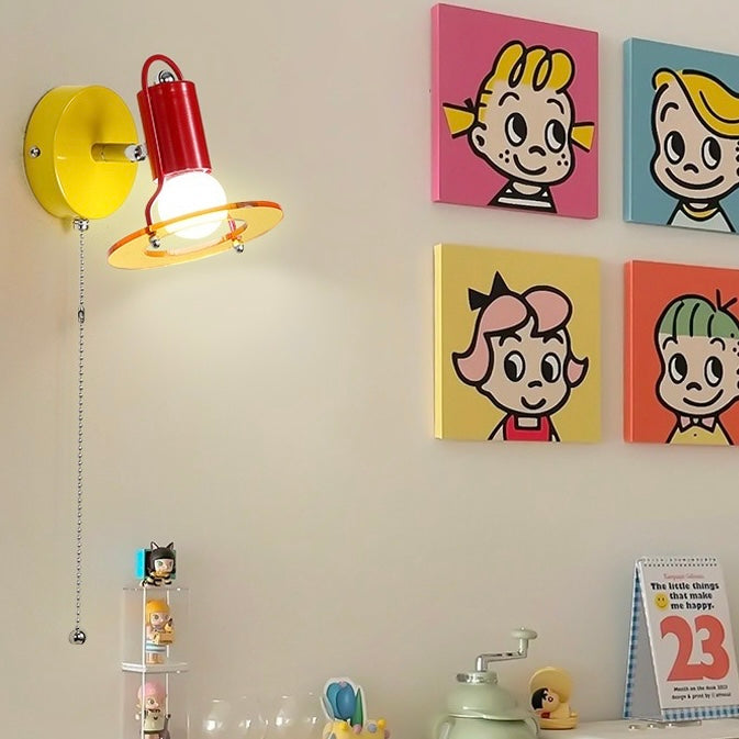 Yono Wall Lamp Memphis Colorful Modern Metal Bedroom Nursery