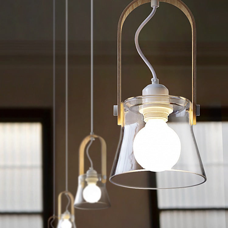 Nexa Pendant Light Vintage 3 Style Transparent Glass Living Room Bedroom