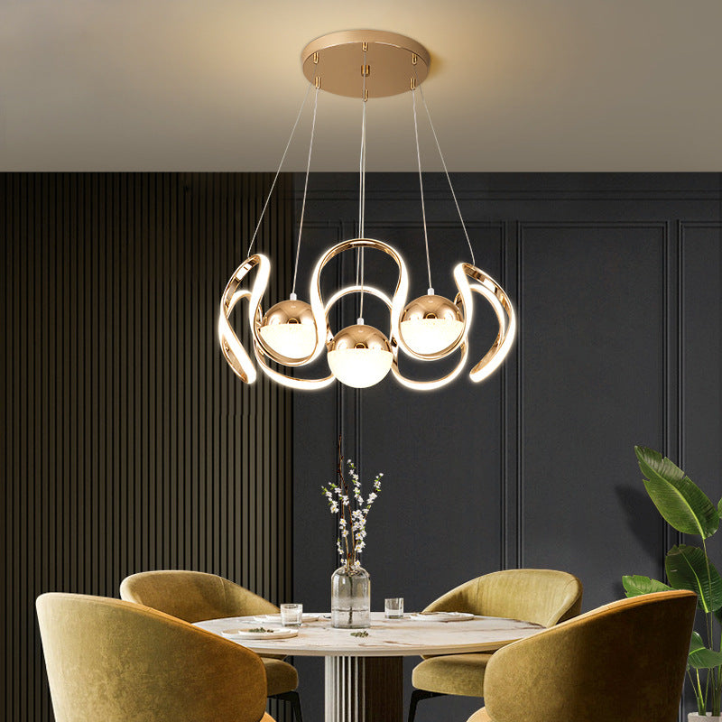 Aura Pendant Light Modern Nordic Designer Metal Living Room Bedroom