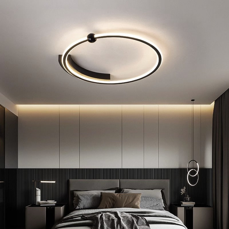 Elys Flush Mount Ceiling Light Modern Metal Indoor Living Room