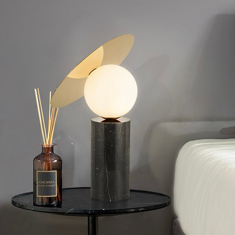 Nexa Table Lamp Modern Design Stone Glass Living Room Bedroom