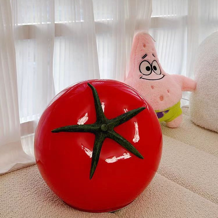 Yono Table Lamp Modern Tomato LED Glass Bedroom