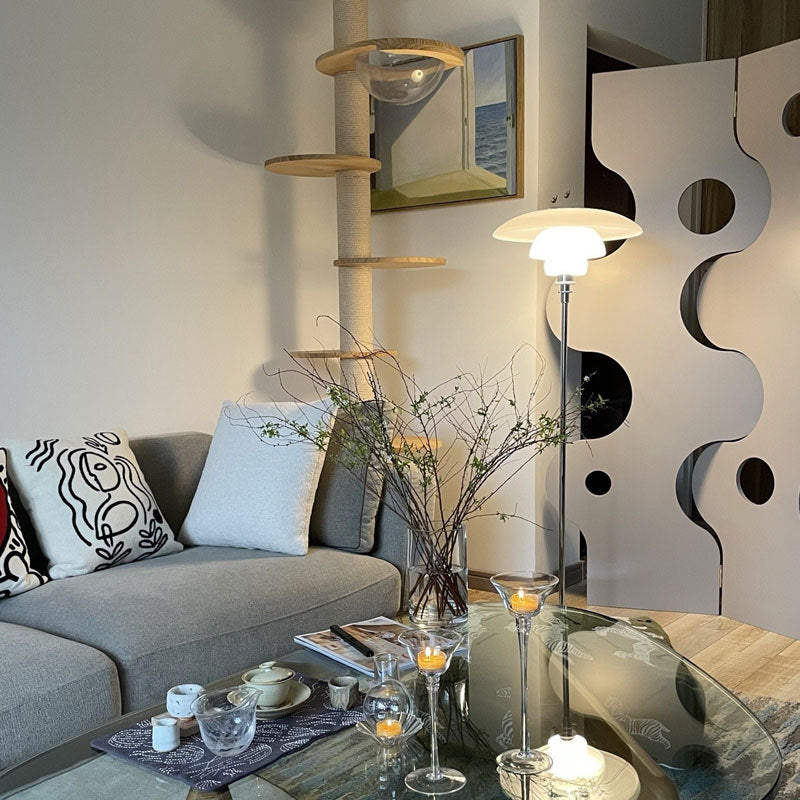 Nexa Floor Lamp Modern Designer Indoor Metal Glass Living Room Study