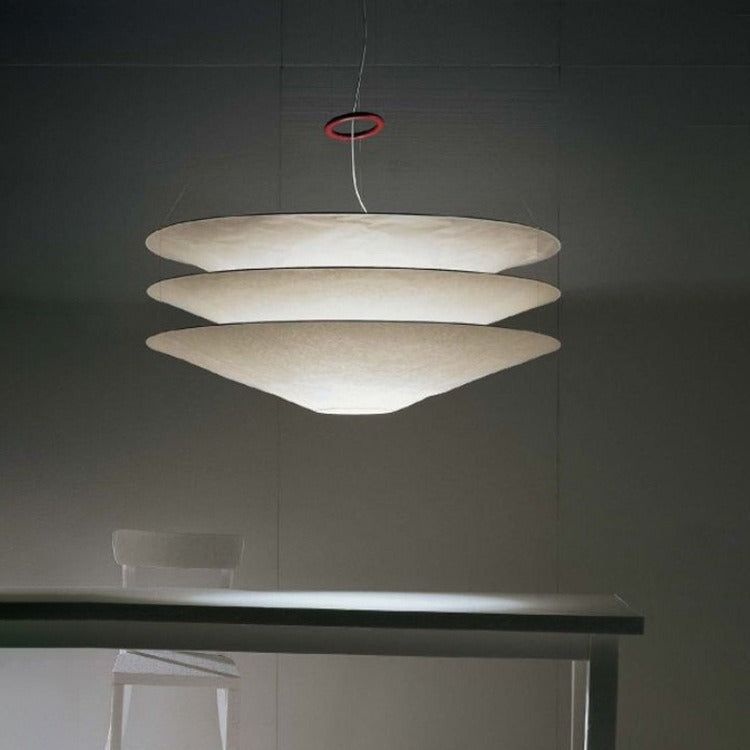 Nexa Pendant Light Medieval Wabi-Sabi Style Simplicity DuPont Paper Living Room