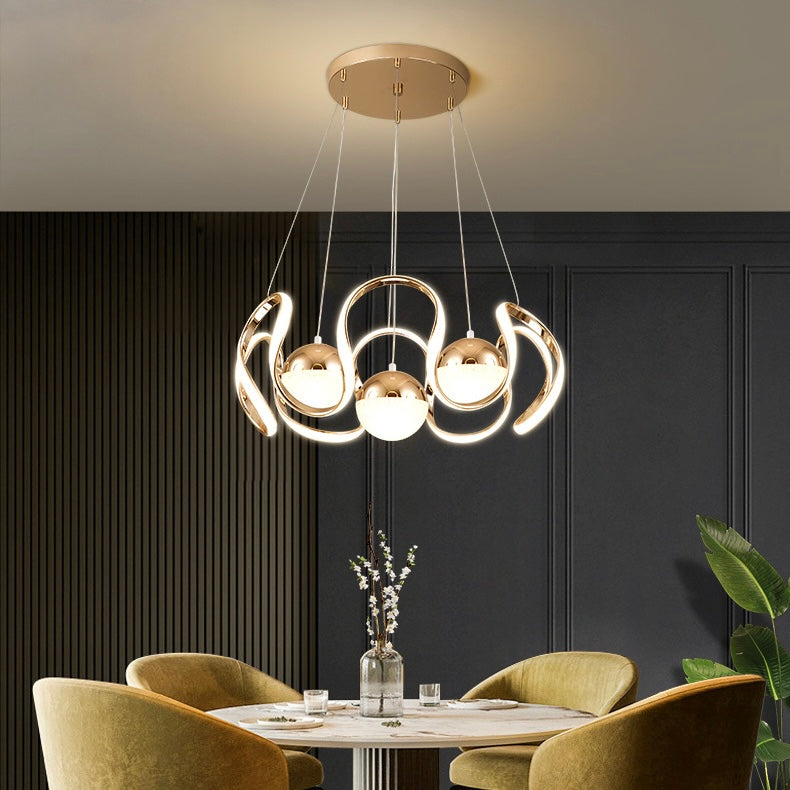 Aura Pendant Light Modern Nordic Designer Metal Living Room Bedroom