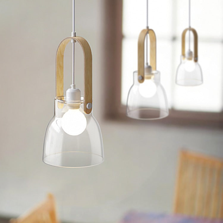Nexa Pendant Light Vintage 3 Style Transparent Glass Living Room Bedroom