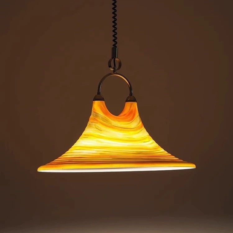 Zephyra Pendant Light Painted Creations Modern Glass Living Room