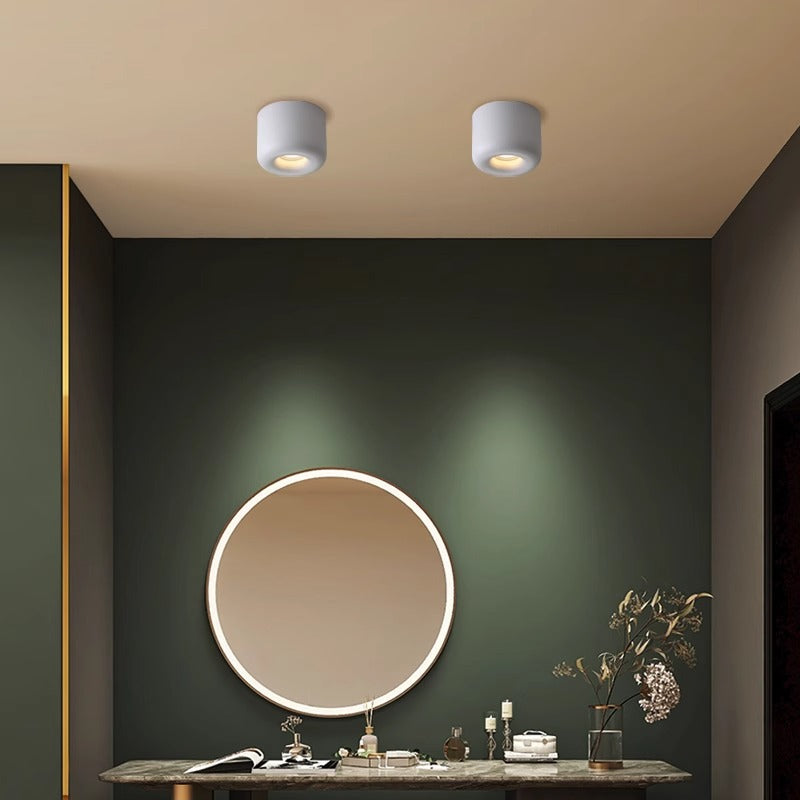 Elys Flush Mount Ceiling Light Modern Simple Metal LED Living Room