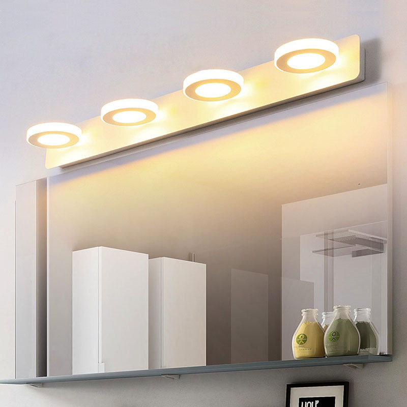Elys Wall Lamp Modern 2 Shape Round Square Acrylic Bathroom