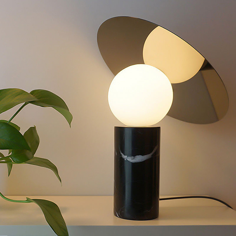 Nexa Table Lamp Modern Design Stone Glass Living Room Bedroom