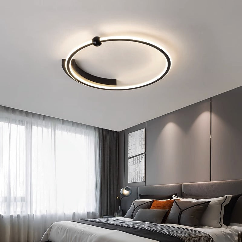 Elys Flush Mount Ceiling Light Modern Metal Indoor Living Room