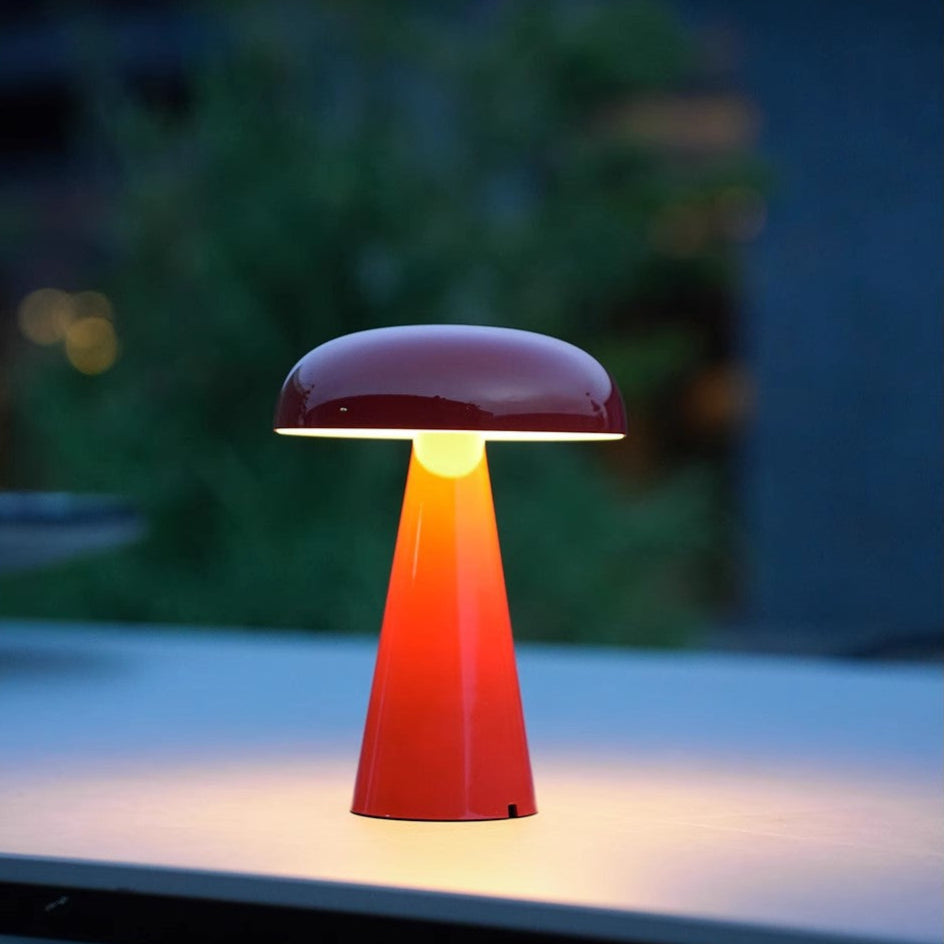 Mode Table Lamp Modern Mushroom USB Indoor Acrylic Bedroom