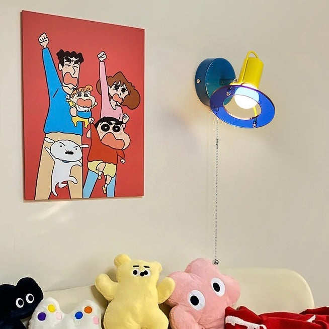 Yono Wall Lamp Memphis Colorful Modern Metal Bedroom Nursery