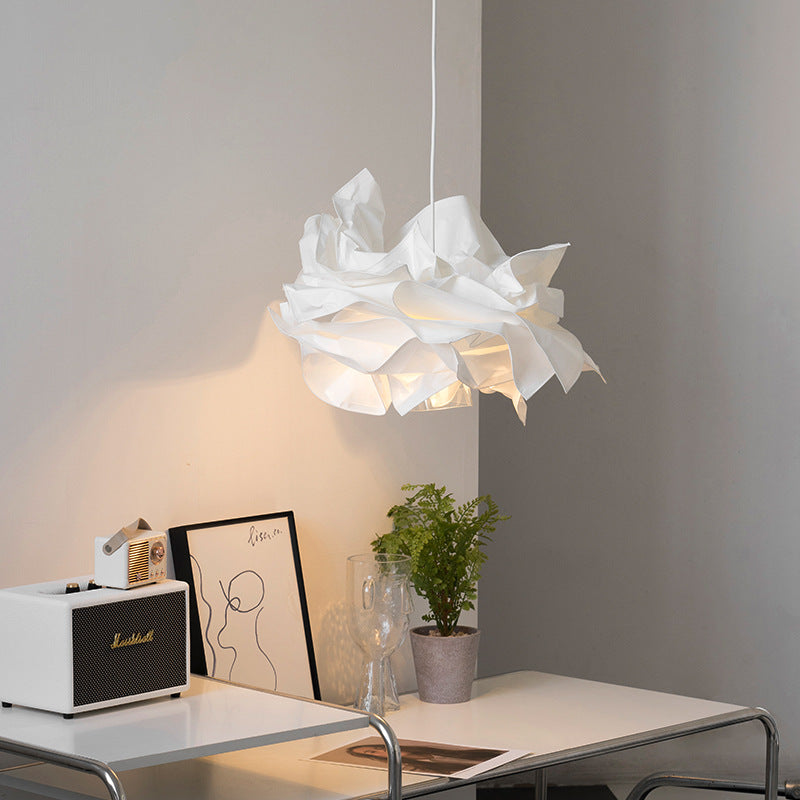 Yono Ceiling Light Flower Modern Design Cotton Metal Study