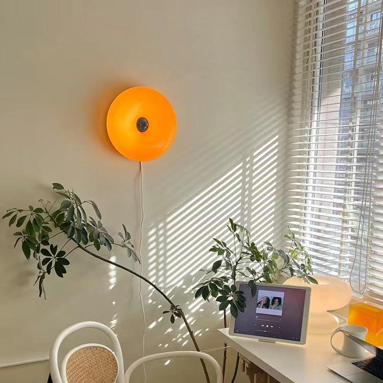 Halo Table Lamp Doughnut Modern Round Glass Living Room