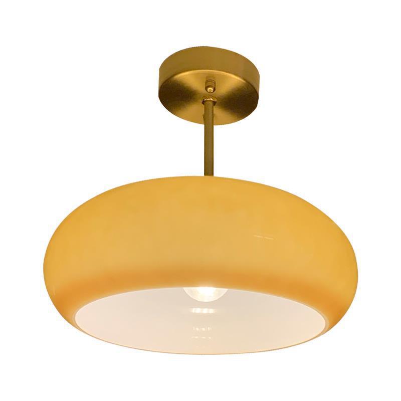 Halo Ceiling Light Retro Modern Entrance Hall Glass Hallway