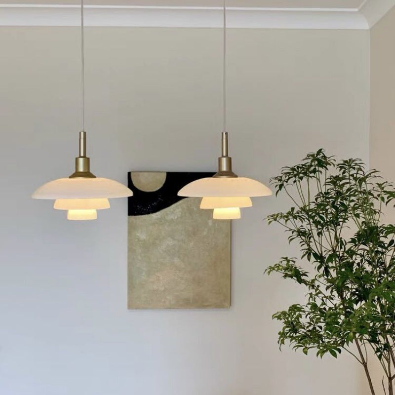 Zephyra Pendant Light Vintage Nordic Design Metal Glass LED Dining Room