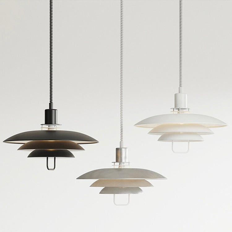 Zephyra Pendant Light Modern Lifting Telescopic Adjustment Metal Living Room