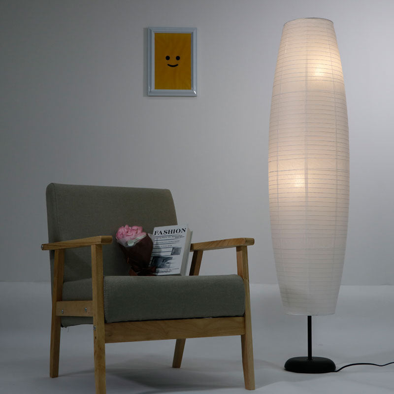 Nexa Floor Lamp Paper Modern Round Living Room Dining Room