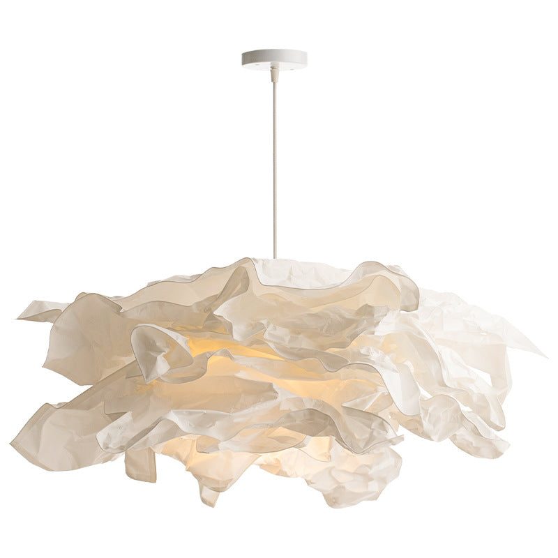 Yono Ceiling Light Flower Modern Design Cotton Metal Study