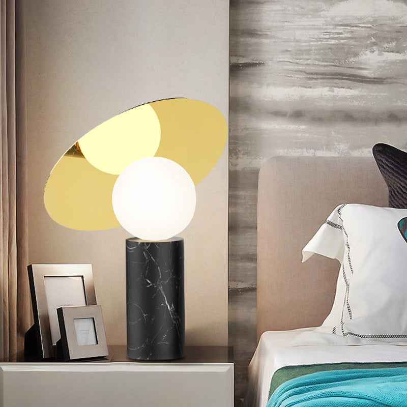 Nexa Table Lamp Modern Design Stone Glass Living Room Bedroom