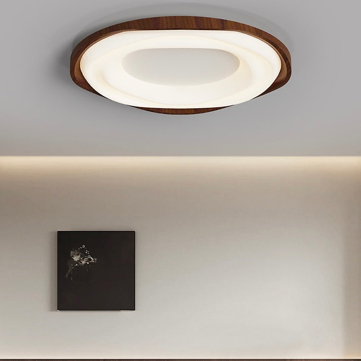 Soleil Flush Mount Ceiling Light Modern Simply Indoor Acrylic Living Room