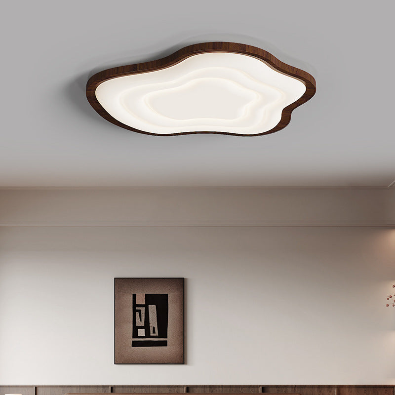 Soleil Flush Mount Ceiling Light Modern Cloud Indoor Acrylic Living Room
