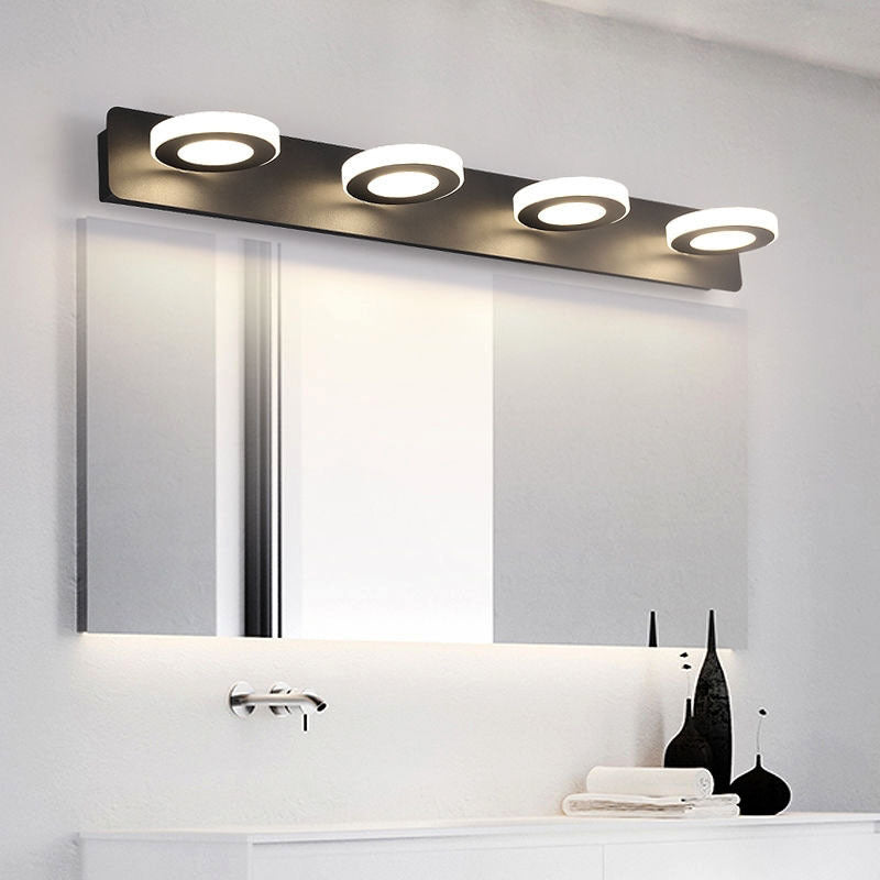 Elys Wall Lamp Modern 2 Shape Round Square Acrylic Bathroom
