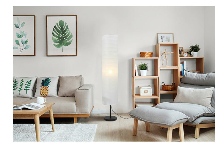Nexa Floor Lamp Paper Modern Round Living Room Dining Room