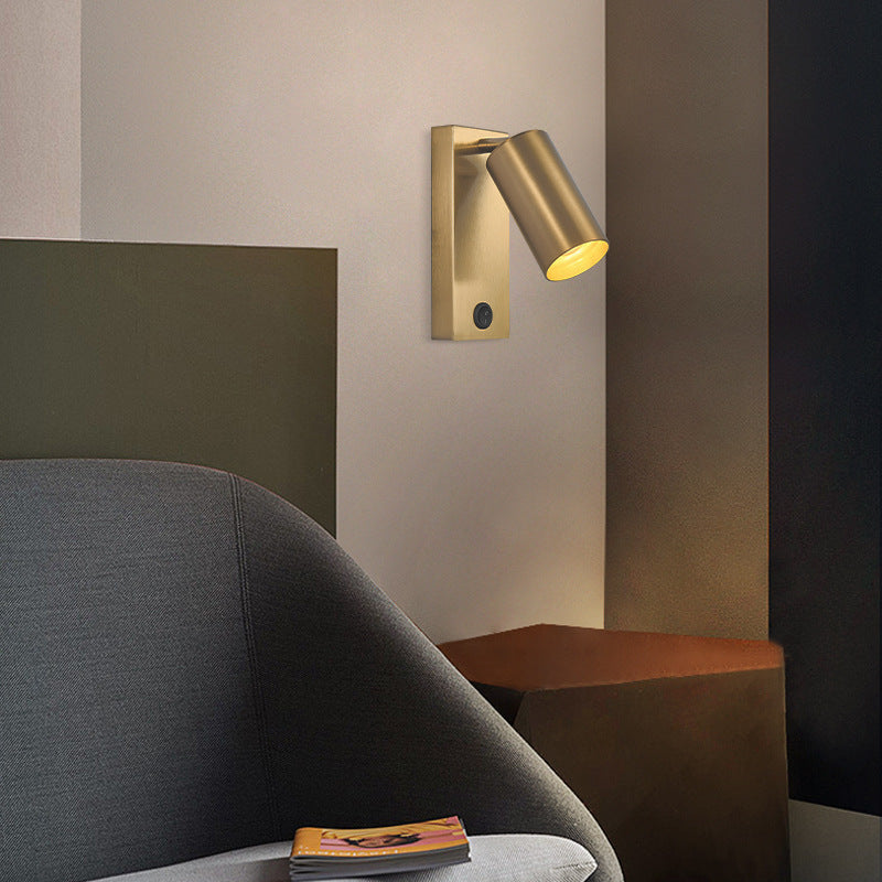 Mode Wall Lamp Classic Modern Gold Black Metal Living Room Bedroom