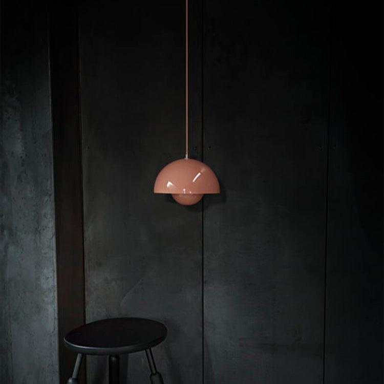 Halo Pendant Light Danish Pod Modern Simple Metal Bedroom Bar