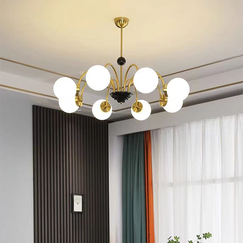 Aura Chandelier Vintage Wabi-Sabi Indoor Luxurious Metal Living Room
