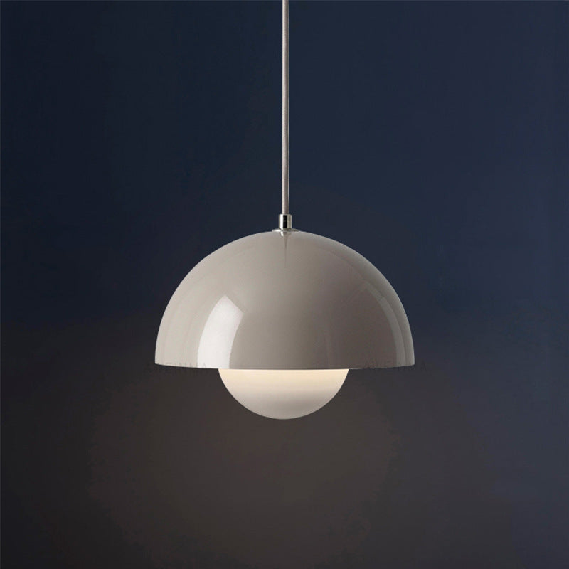 Halo Pendant Light Danish Pod Modern Simple Metal Bedroom Bar