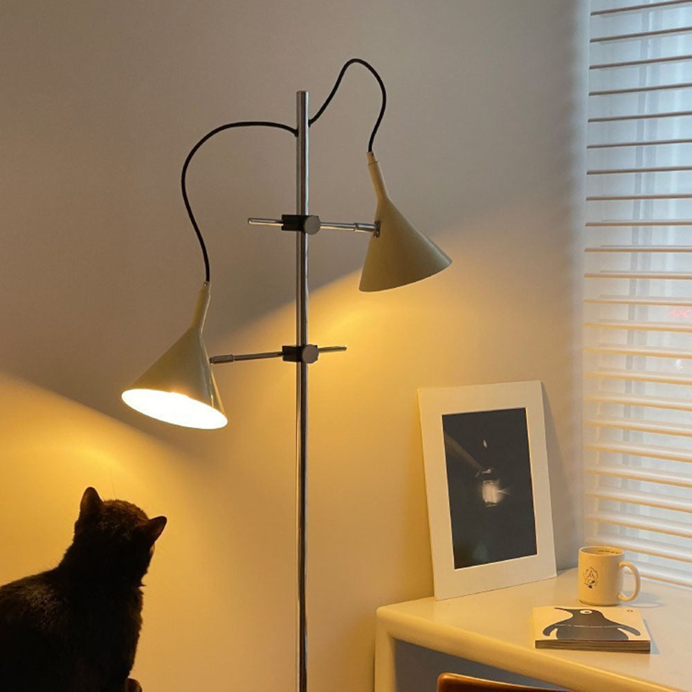 Nexa Floor Lamp Retro Atmosphere Metal Cream Study Bedroom