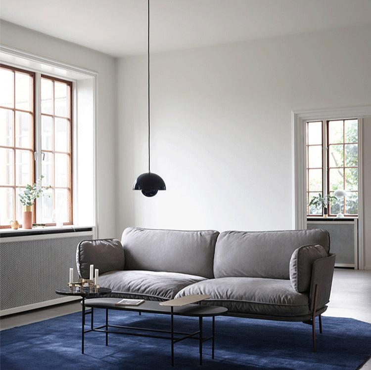 Halo Pendant Light Danish Pod Modern Simple Metal Bedroom Bar