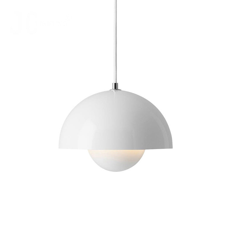 Halo Pendant Light Danish Pod Modern Simple Metal Bedroom Bar