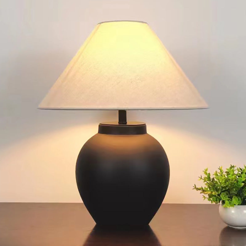Zephyra Table Lamp Vintage Wabi-Sabi Indoor Ceramic Bedroom