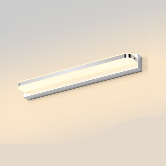 Elys Wall Lamp Classic Linear Chrome Indoor Acrylic Metal Bathroom