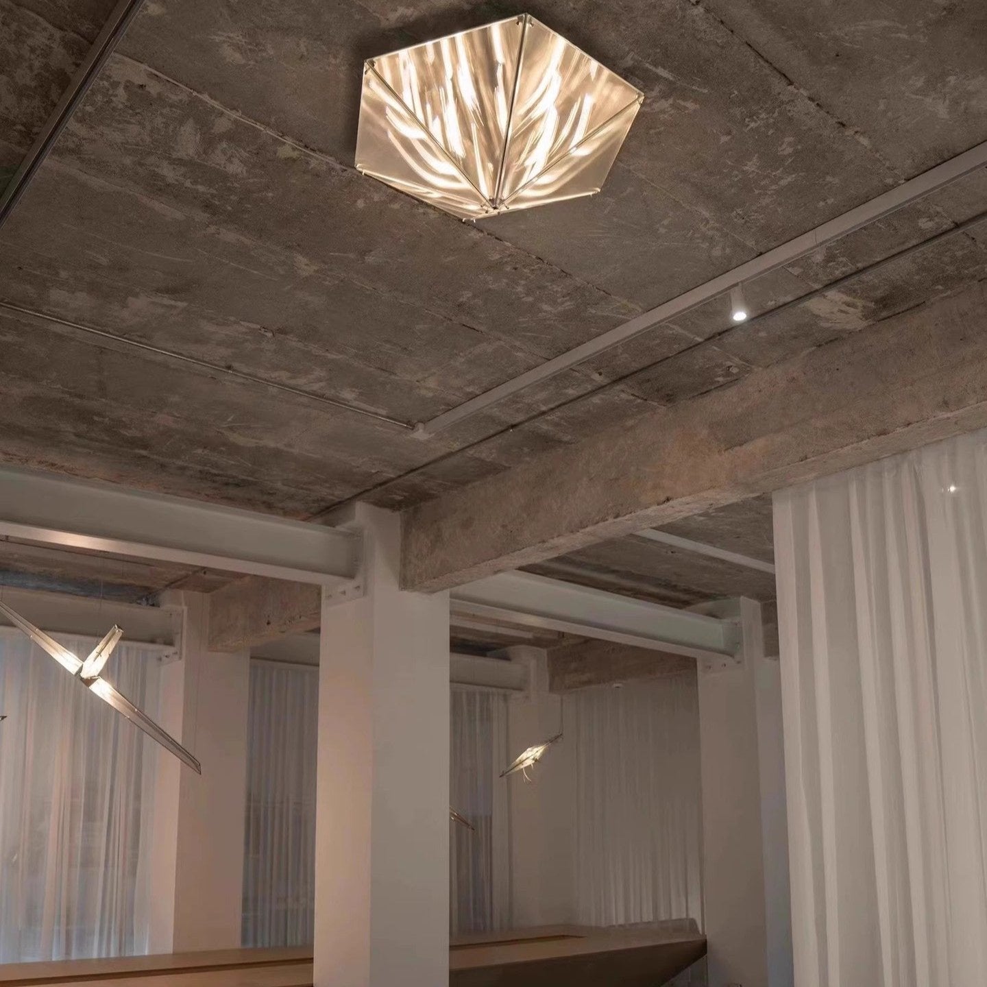 Zephyra Ceiling Light Modern Design Square Hexagon Living Room Bedroom