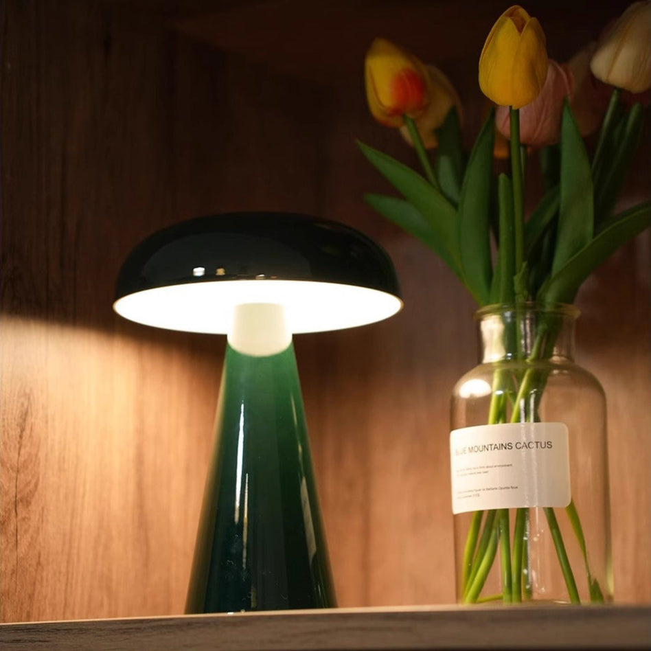 Mode Table Lamp Modern Mushroom USB Indoor Acrylic Bedroom