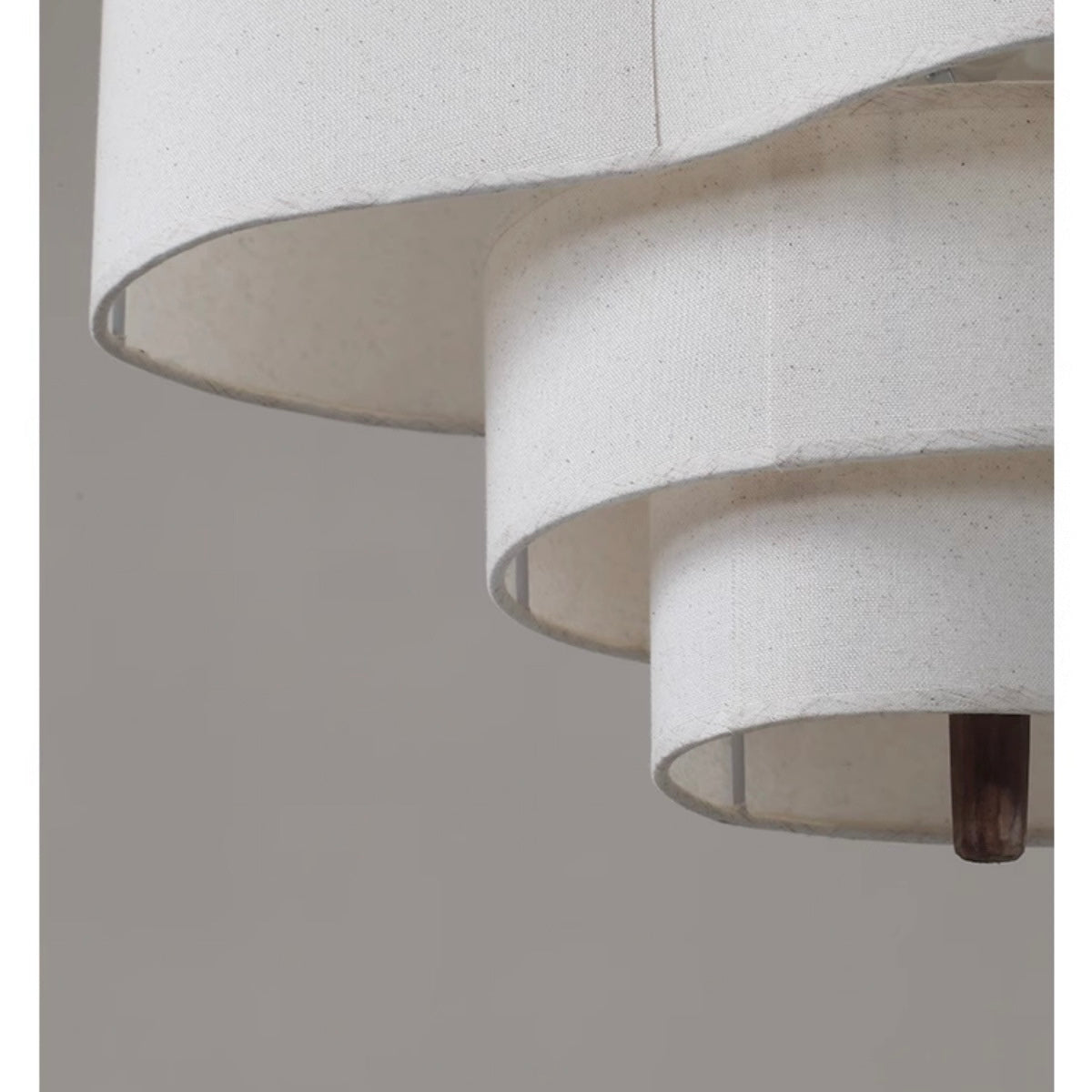 Nexa Pendant Light Scandinavian Natural Wood Cloth Living Room Bedroom