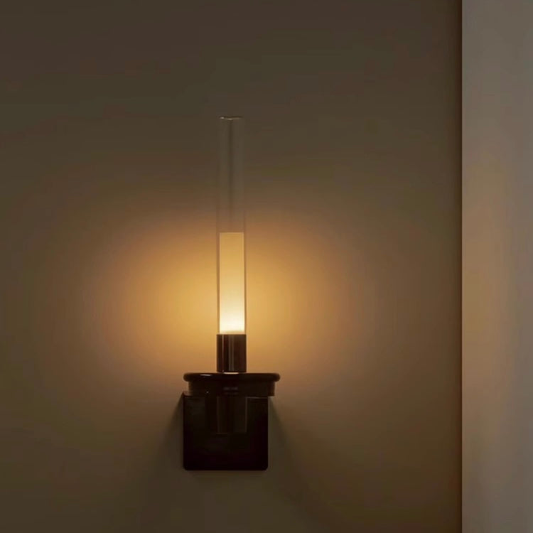 Aura Wall Lamp Vintage French Candles Style LED Glass Outdoor Living Room
