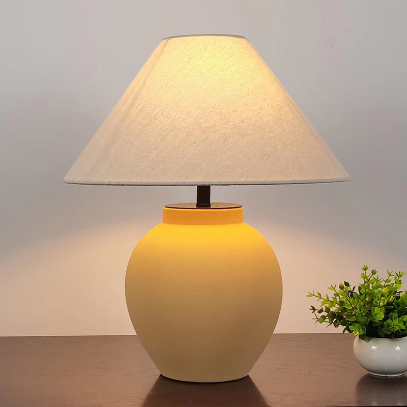Zephyra Table Lamp Vintage Wabi-Sabi Indoor Ceramic Bedroom