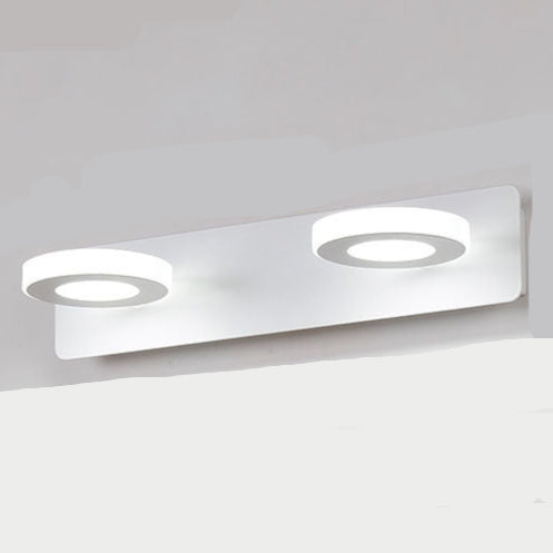 Elys Wall Lamp Modern 2 Shape Round Square Acrylic Bathroom