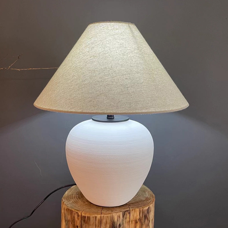 Zephyra Table Lamp Vintage Wabi-Sabi Indoor Ceramic Bedroom