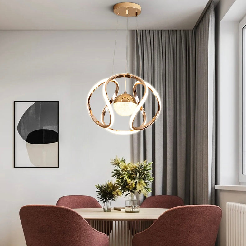 Aura Pendant Light Modern Nordic Designer Metal Living Room Bedroom