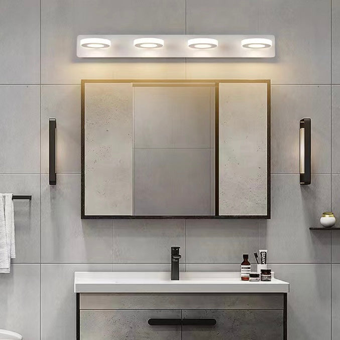 Elys Wall Lamp Modern 2 Shape Round Square Acrylic Bathroom
