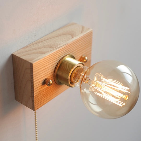 Nexa Wall Lamp Classic Modern Wood Simple Living Room Bedroom